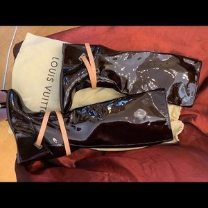 LV wedge heels